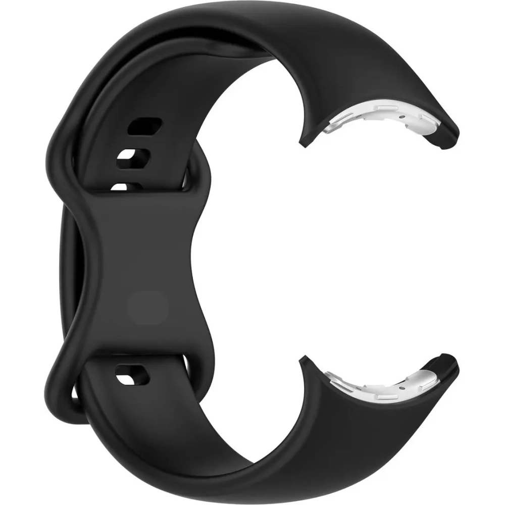 Wholesale Bizon Strap Watch Silicone Google Pixel Watch 3/Watch 2/Watch 1 41mm black - BIZ6381 - {ean13} - Hurt
