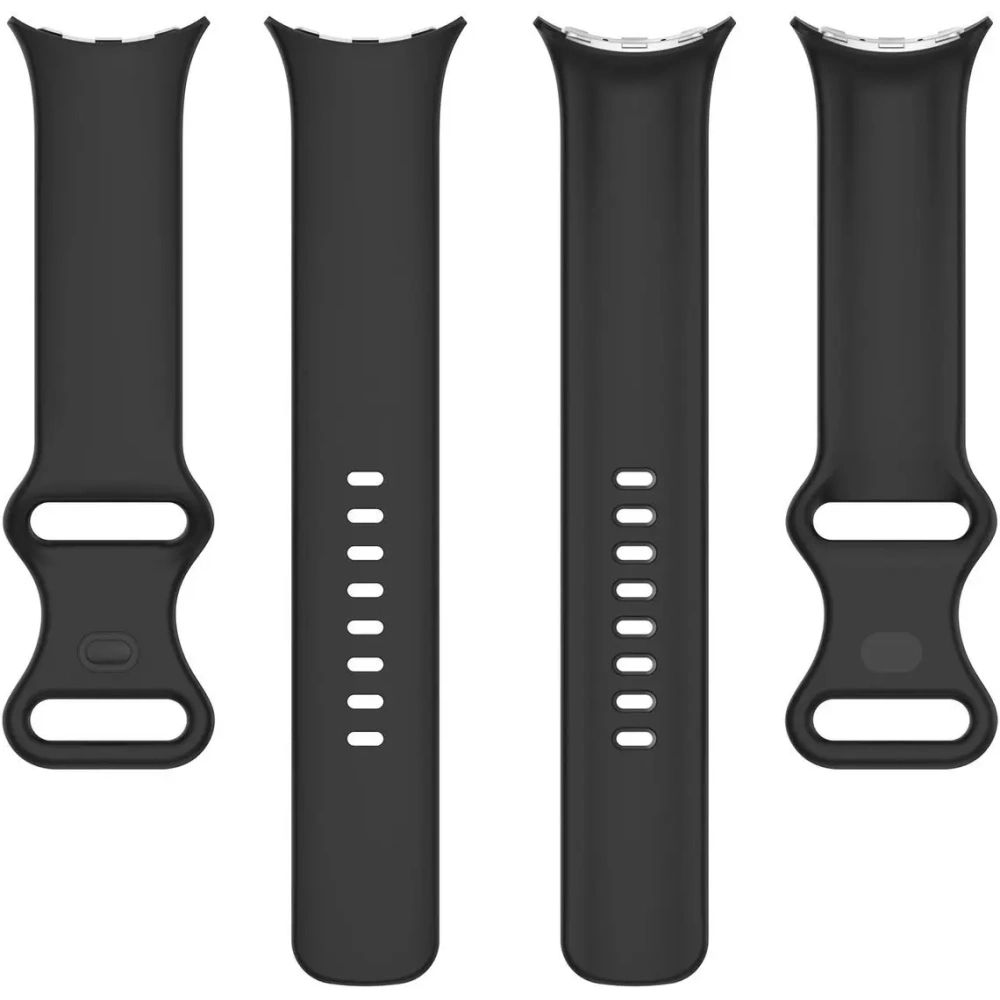 Wholesale Bizon Strap Watch Silicone Google Pixel Watch 3/Watch 2/Watch 1 41mm black - BIZ6381 - {ean13} - Hurt