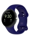 Hurtownia GSM - Silikonový pásek Bizon Strap Watch Silicone do Google Pixel Watch 3/Watch 2/Watch 1 41mm safírový - BIZ6382 - {ean13} - Hurt