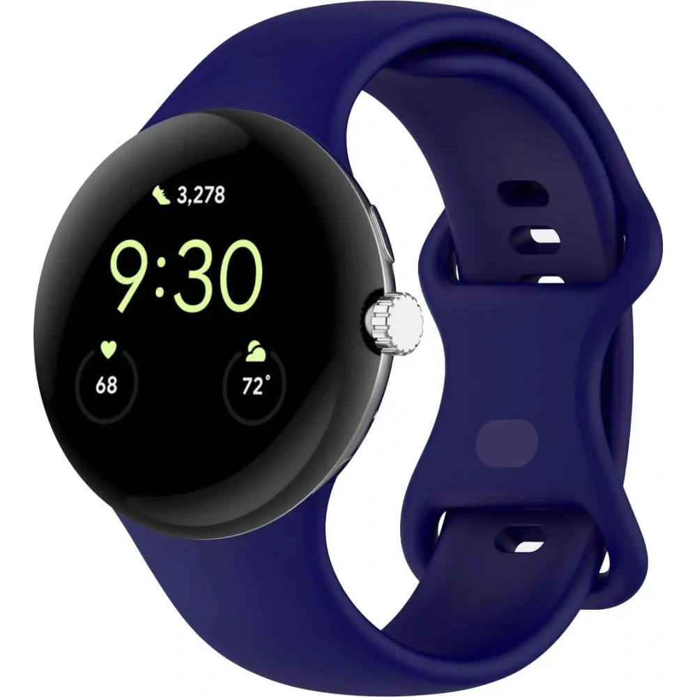 Hurtownia GSM - Bizon Strap Uhr Silikon Google Pixel Uhr 3/Uhr 2/Uhr 1 41mm Saphir - BIZ6382 - {ean13} - Hurt