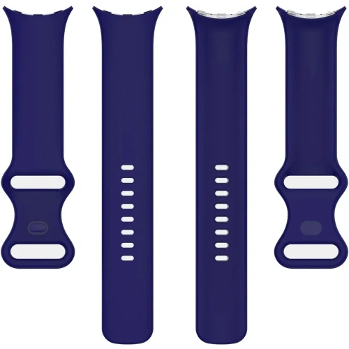 Silikonowy pasek Bizon Strap Watch Silicone do Google Pixel Watch 3/Watch 2/Watch 1 41mm szafirowy