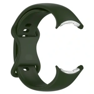 Hurtownia GSM - Bizon Strap Watch Silicone Google Pixel Ceas 3/Ceas 2/Ceas 1 41mm verde închis - BIZ6383 - {ean13} - Hurt