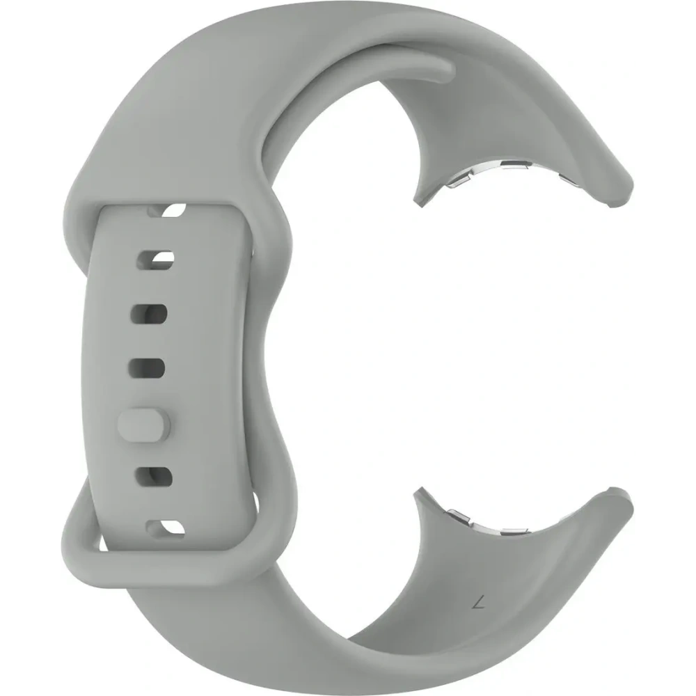 Wholesale Bizon Strap Watch Silicone Google Pixel Watch 3/Watch 2/Watch 1 41mm grey - BIZ6384 - {ean13} - Hurt
