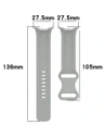 Wholesale Bizon Strap Watch Silicone Google Pixel Watch 3/Watch 2/Watch 1 41mm grey - BIZ6384 - {ean13} - Hurt