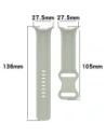 Wholesale Bizon Strap Watch Silicone Google Pixel Watch 3/Watch 2/Watch 1 41mm khaki - BIZ6385 - {ean13} - Hurt