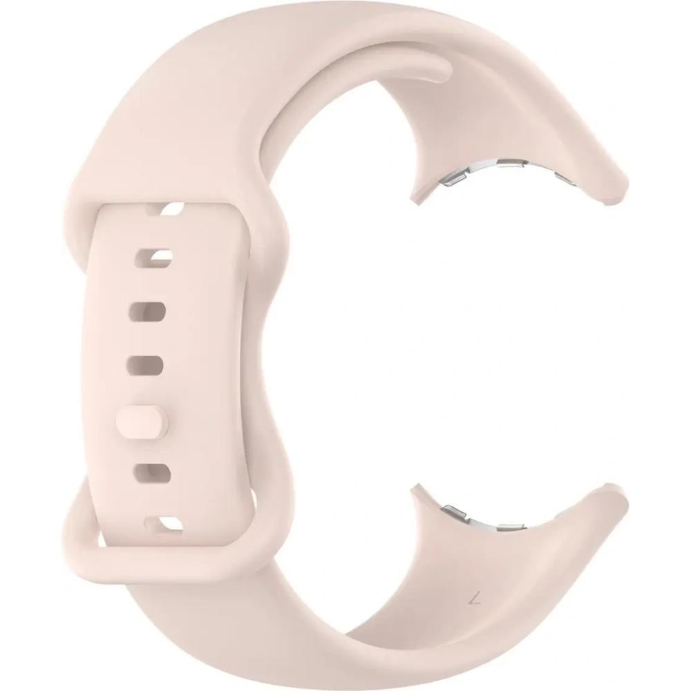 Hurtownia GSM - Silikonový pásek Bizon Strap Watch Silicone pro Google Pixel Watch 3/Watch 2/Watch 1 41mm světle růžový - BIZ6387 - {ean13} - Hurt
