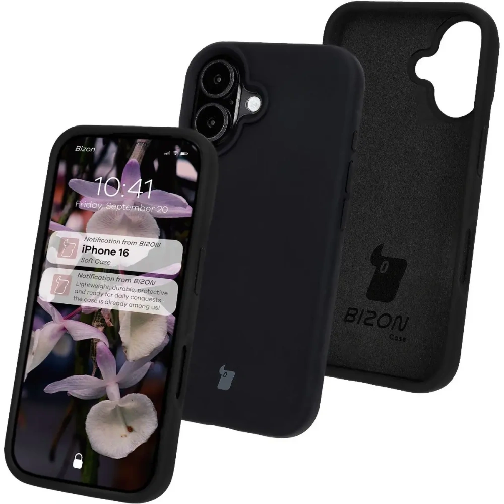Wholesale Bizon Soft Case Apple iPhone 16 black - BIZ6388 - {ean13} - Hurt