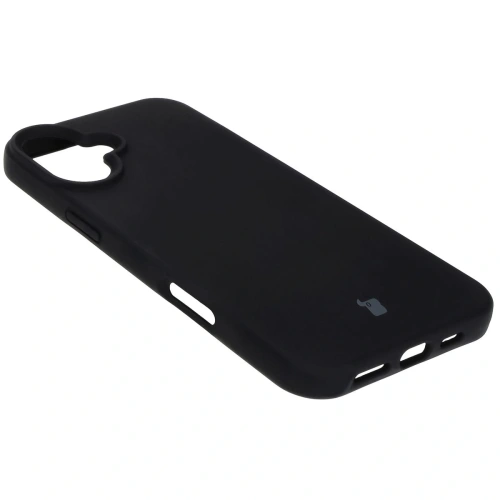 Silikonowe etui Bizon Soft Case do Apple iPhone 16 Plus czarne