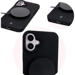 Hurtownia GSM - Silikonové pouzdro Bizon Soft Case pro Apple iPhone 16 Plus černé - BIZ6389 - {ean13} - Hurt