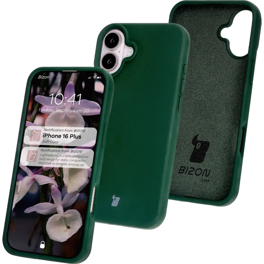 Hurtownia GSM - Bizon Soft Case Apple iPhone 16 Plus dunkelgrün - BIZ6391 - {ean13} - Hurt
