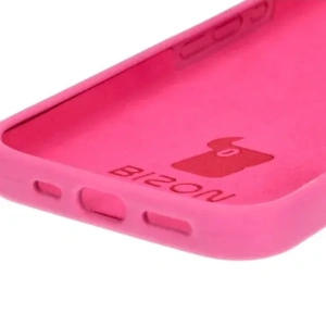 Silikonowe etui Bizon Soft Case do Apple iPhone 16 fuksja