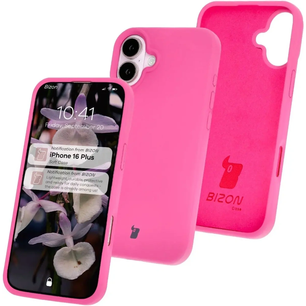 Hurtownia GSM - Bizon Soft Case Apple iPhone 16 Plus fuchsia - BIZ6393 - {ean13} - Hurt