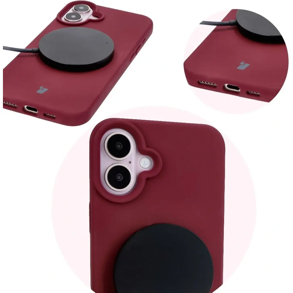 Hurtownia GSM - Bizon Soft Case Apple iPhone 16 Plus dunkel lila - BIZ6395 - {ean13} - Hurt