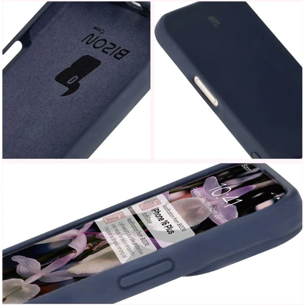 Hurtownia GSM - Bizon Soft Case Apple iPhone 16 Plus dunkelblau - BIZ6397 - {ean13} - Hurt