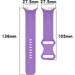Wholesale Bizon Strap Watch Silicone Google Pixel Watch 3/Watch 2/Watch 1 41mm purple - BIZ6398 - {ean13} - Hurt