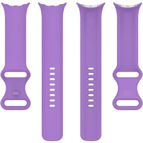 Silikonowy pasek Bizon Strap Watch Silicone do Google Pixel Watch 3/Watch 2/Watch 1 41mm fioletowy