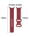 Wholesale Bizon Strap Watch Silicone Google Pixel Watch 3/Watch 2/Watch 1 41mm carmine - BIZ6399 - {ean13} - Hurt