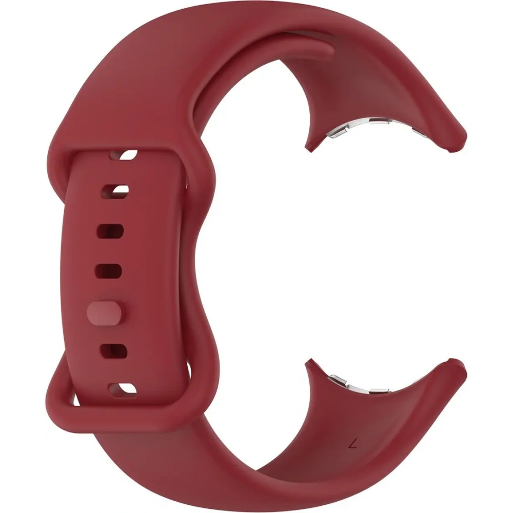 Wholesale Bizon Strap Watch Silicone Google Pixel Watch 3/Watch 2/Watch 1 41mm carmine - BIZ6399 - {ean13} - Hurt