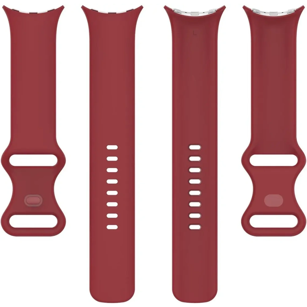 Wholesale Bizon Strap Watch Silicone Google Pixel Watch 3/Watch 2/Watch 1 41mm carmine - BIZ6399 - {ean13} - Hurt