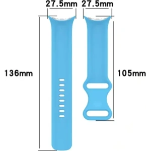 Wholesale Bizon Strap Watch Silicone Google Pixel Watch 3/Watch 2/Watch 1 41mm blue - BIZ6400 - {ean13} - Hurt