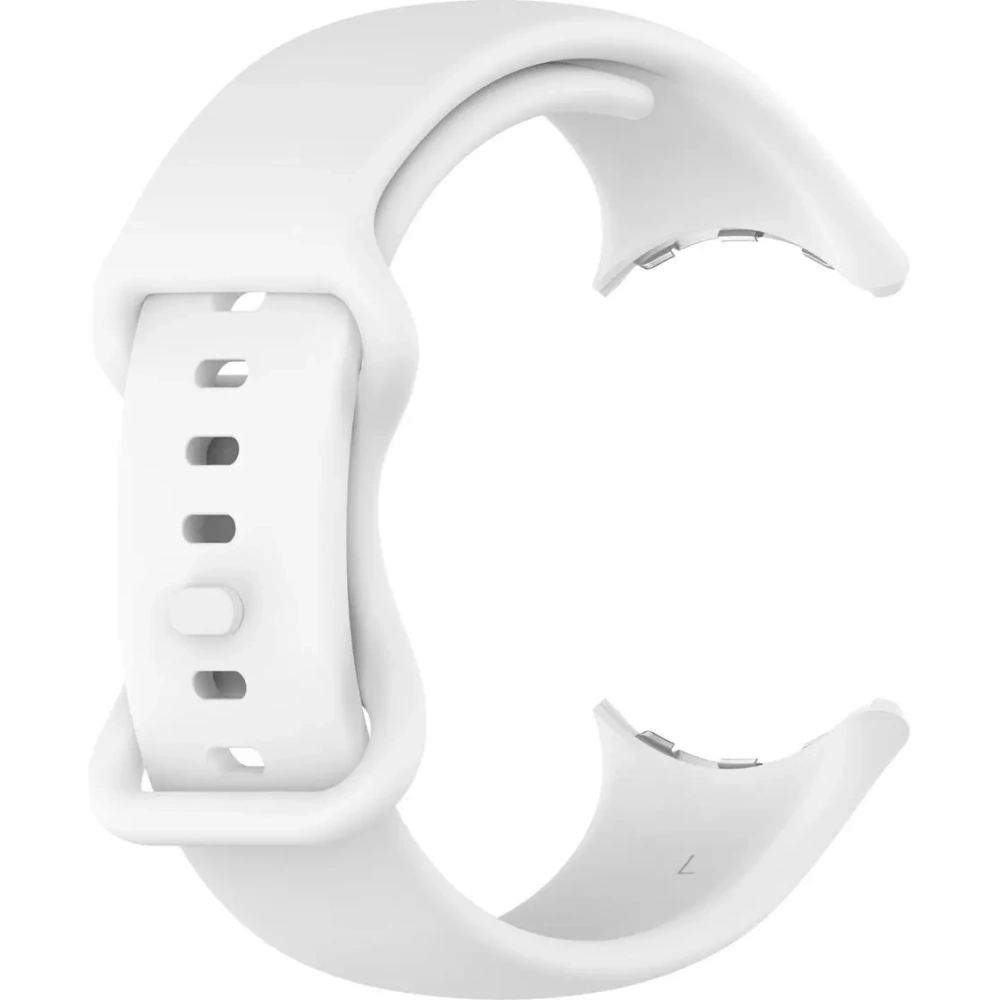 Wholesale Bizon Strap Watch Silicone Google Pixel Watch 3/Watch 2/Watch 1 41mm white - BIZ6401 - {ean13} - Hurt
