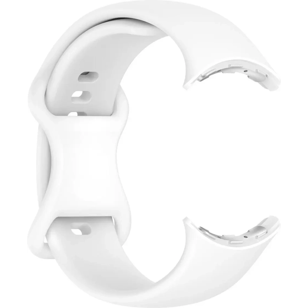 Wholesale Bizon Strap Watch Silicone Google Pixel Watch 3/Watch 2/Watch 1 41mm white - BIZ6401 - {ean13} - Hurt