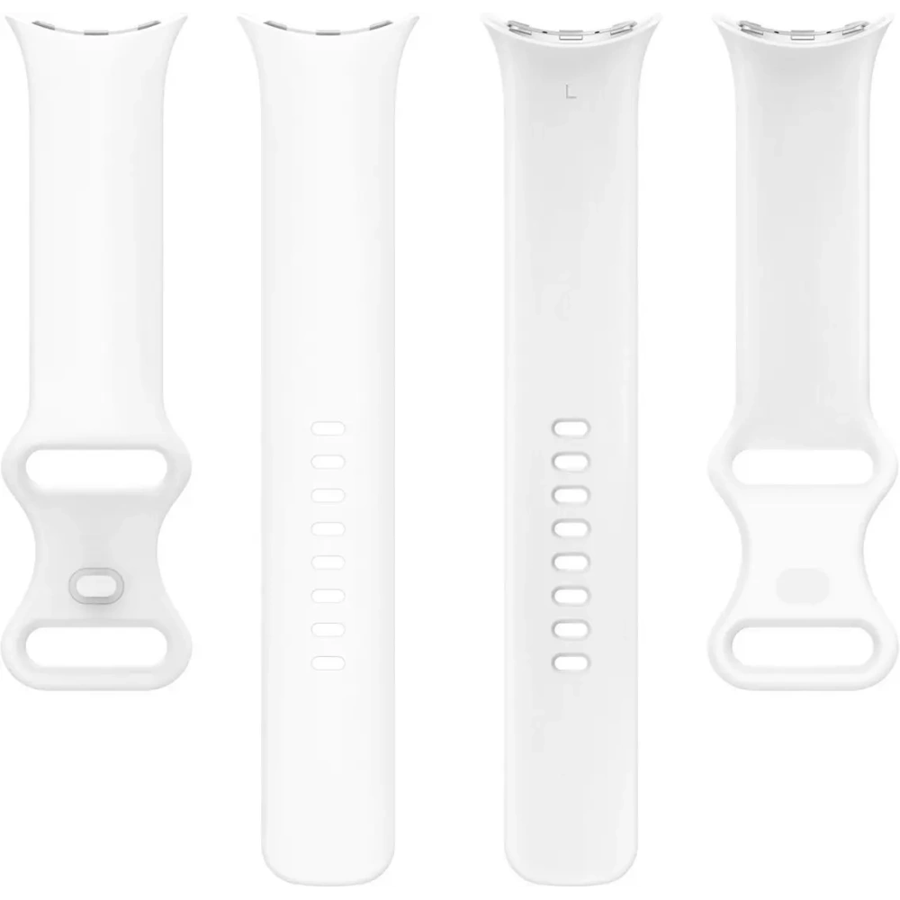 Wholesale Bizon Strap Watch Silicone Google Pixel Watch 3/Watch 2/Watch 1 41mm white - BIZ6401 - {ean13} - Hurt