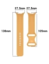 Wholesale Bizon Strap Watch Silicone Google Pixel Watch 3/Watch 2/Watch 1 41mm yellow - BIZ6402 - {ean13} - Hurt