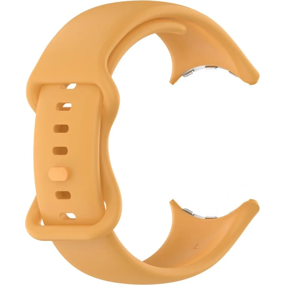 Wholesale Bizon Strap Watch Silicone Google Pixel Watch 3/Watch 2/Watch 1 41mm yellow - BIZ6402 - {ean13} - Hurt