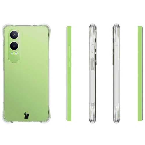 Etui + 2x szkło na ekran Bizon Case Clear Pack do OnePlus Nord CE4 Lite 5G przezroczyste