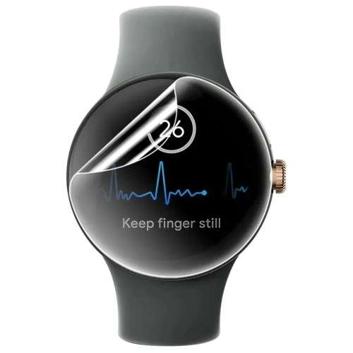 Folia hydrożelowa na ekran Bizon Glass Watch Hydrogel do Google Pixel Watch 3 45 mm [2 PACK]