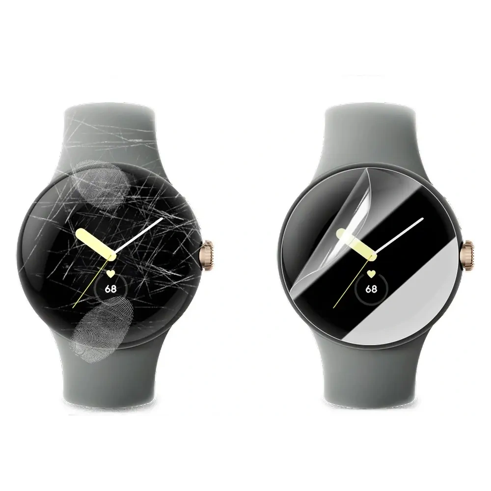 Wholesale Bizon Glass Watch Hydrogel Google Pixel Watch 3 45 mm [2 PACK] - BIZ6405 - {ean13} - Hurt