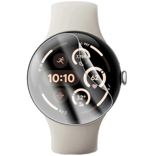 Folia hydrożelowa na ekran Bizon Glass Watch Hydrogel do Google Pixel Watch 3 45 mm [2 PACK]