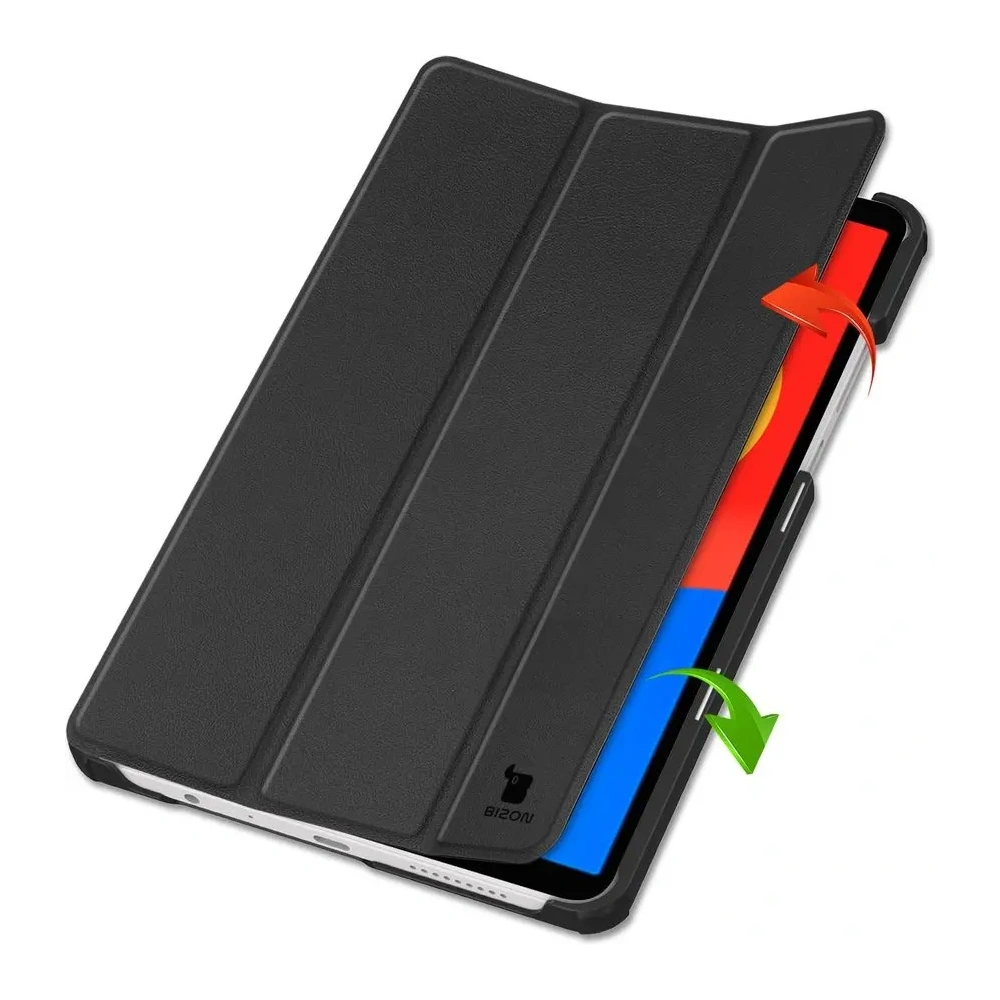 Wholesale Bizon Case Tab Croc Xiaomi Redmi Pad SE 8.7 black - BIZ6406 - {ean13} - Hurt