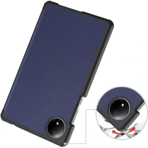 Hurtownia GSM - Bizon Case Tab Croc Xiaomi Redmi Pad SE 8.7 albastru închis - BIZ6409 - {ean13} - Hurt