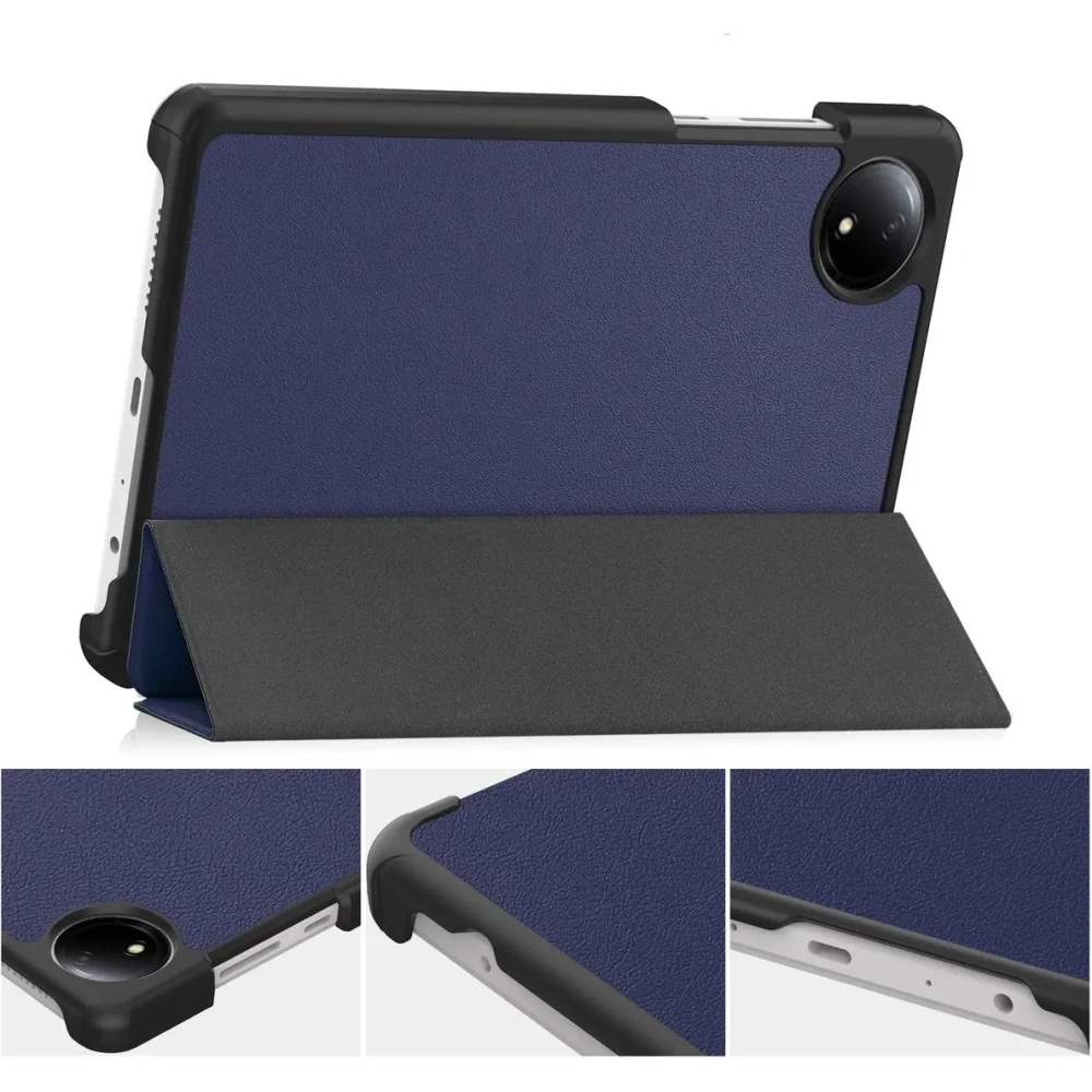 Wholesale Bizon Case Tab Croc Xiaomi Redmi Pad SE 8.7 dark blue - BIZ6409 - {ean13} - Hurt