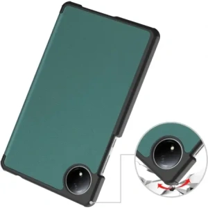 Hurtownia GSM - Bizon Case Tab Croc Xiaomi Redmi Pad SE 8.7 verde închis - BIZ6410 - {ean13} - Hurt