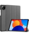 Etui s klopou Bizon Case Tab Croc pro Xiaomi Redmi Pad SE 8.7 šedé