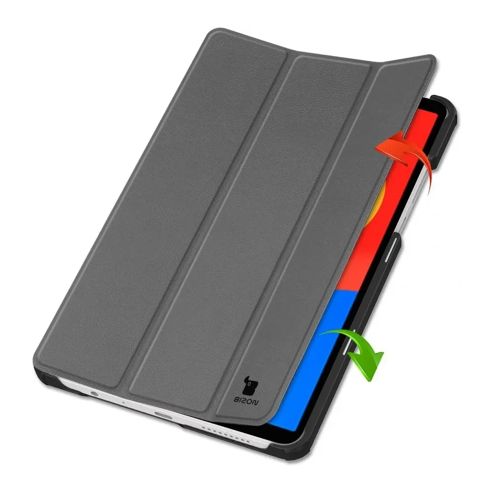 Wholesale Bizon Case Tab Croc Xiaomi Redmi Pad SE 8.7 grey - BIZ6411 - {ean13} - Hurt