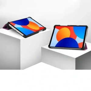 Hurtownia GSM - Bizon Case Tab Croc Xiaomi Redmi Pad SE 8.7 sötét lila - BIZ6413 - {ean13} - Hurt