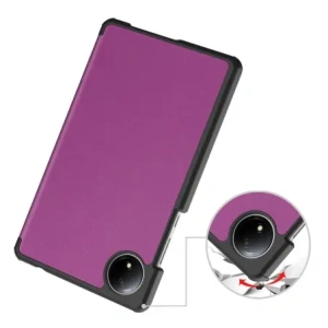 Hurtownia GSM - Bizon Case Tab Croc Xiaomi Redmi Pad SE 8.7 sötét lila - BIZ6413 - {ean13} - Hurt