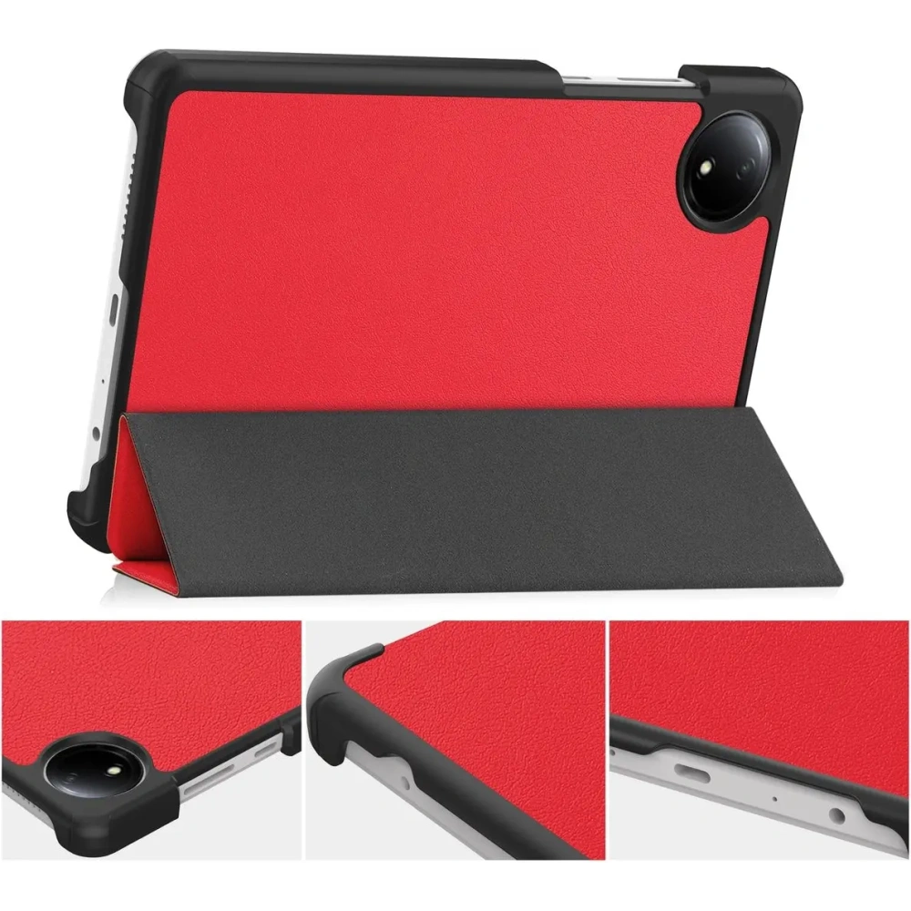 Hurtownia GSM - Etui s klopou Bizon Case Tab Croc pro Xiaomi Redmi Pad SE 8.7 červené - BIZ6414 - {ean13} - Hurt