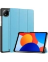 Etui s klopou Bizon Case Tab Croc do Xiaomi Redmi Pad SE 8.7 modré