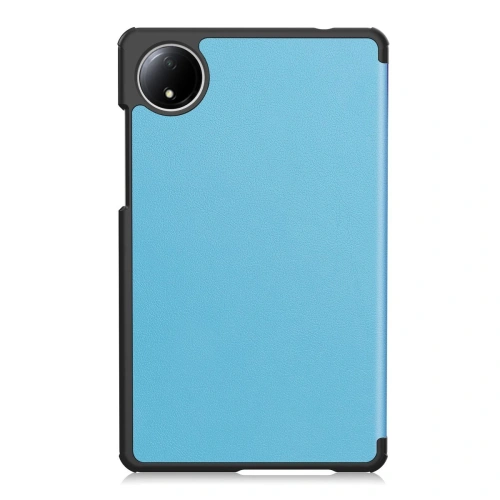 Etui z klapką Bizon Case Tab Croc do Xiaomi Redmi Pad SE 8.7 niebieskie