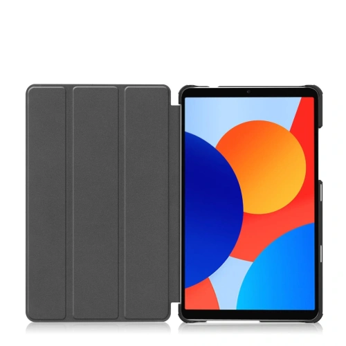 Etui z klapką Bizon Case Tab Croc do Xiaomi Redmi Pad SE 8.7 niebieskie