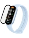 Wholesale Bizon Glass Watch Edge Hybrid Xiaomi Smart Band 9 / 9 NFC black - BIZ6416 - {ean13} - Hurt