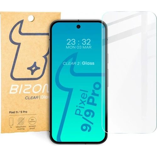 Szkło hartowane Bizon Glass Clear 2 do Google Pixel 9 / 9 Pro