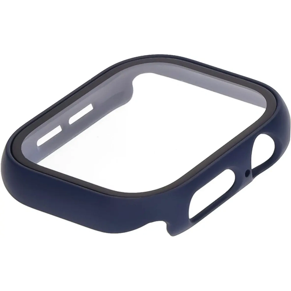 Hurtownia GSM - Bizon Case+Glass Ceas Apple Watch 10 42mm albastru închis - BIZ6422 - {ean13} - Hurt