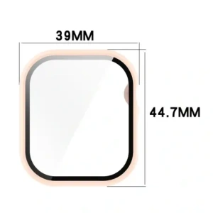 Hurtownia GSM - Bizon Case+Glass Ceas Apple Ceas 10 42mm roz - BIZ6423 - {ean13} - Hurt