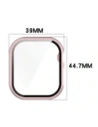 Hurtownia GSM - Etui ze szkłem do zegarka Bizon Case+Glass Watch do Apple Watch 10 42mm jasnoróżowe - BIZ6424 - {ean13} - Hurt